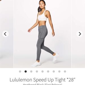 Lululemon speed up tight size 4